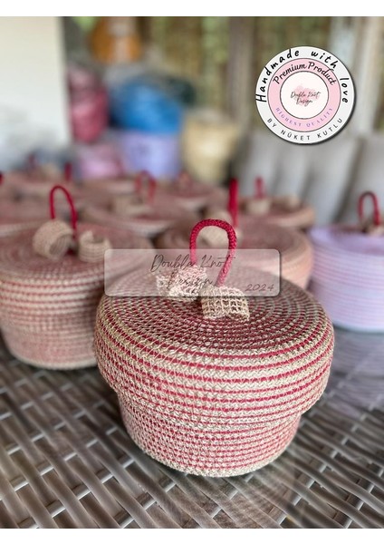 Tress Çok Amaçlı Düzenleyici Fındık Sepet / Organizer 3 Lü Sepet Hediyelik modelleri