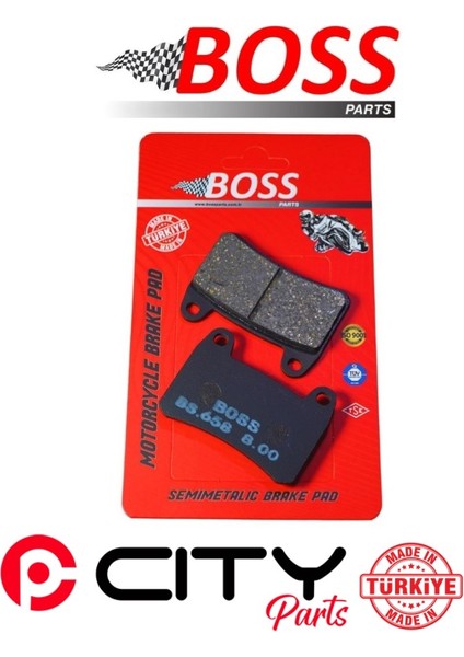 Benelli Trk 251 2022-2024 Arka Fren Balatası Boss Sinterli CT1063