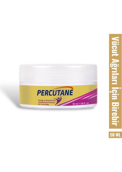 Percutane Vücut Ağrı Yönetimi Için Hızlı ve Etkili Masaj Bakım Kremi 50 ml x 2 Adet fiyatları