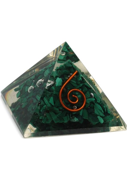 Malakit Taşından Orgonit Piramit 3.5x2.5 cm fiyatları