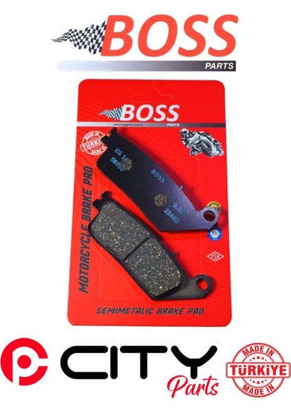 Yamaha X-Max 250 2010-2017 Ön Fren Balatası Boss Sinterli CT1263