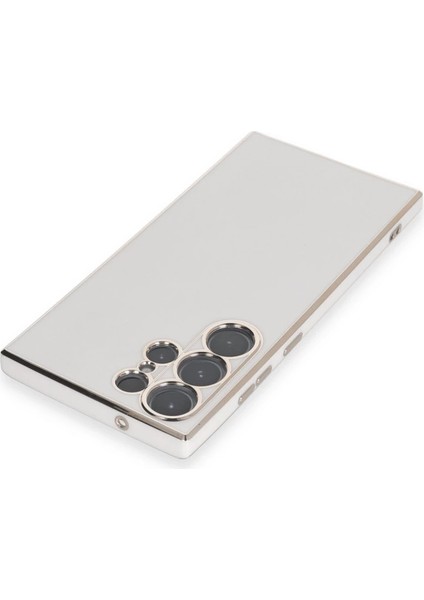 Buğz Samsung Galaxy S23 Ultra Kılıf Volet Silikon - Beyaz fırsatları