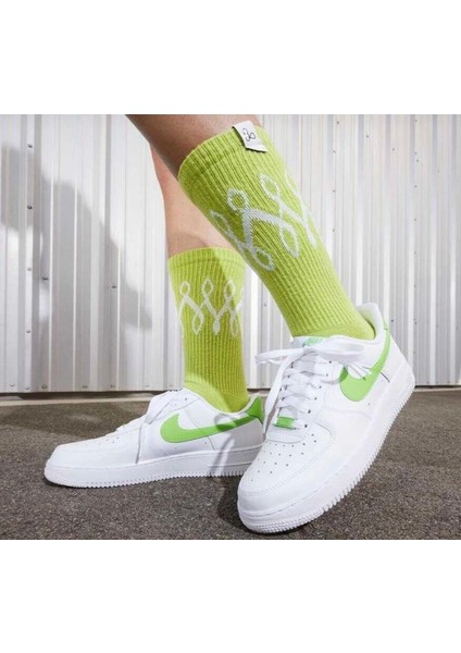 Women's Air Force 1 07 Beyaz Unisex Spor Ayakkabı DD8959-112