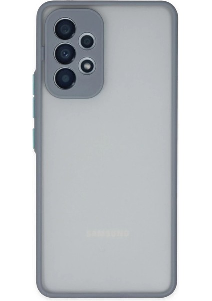 Buğz Samsung Galaxy A53 5g Kılıf Montreal Silikon Kapak - Gri