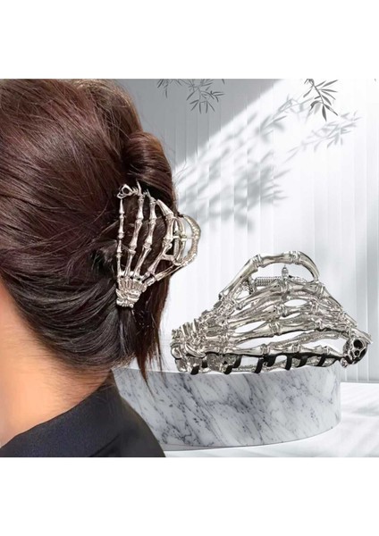 Halloween Gotik Iskelet El Metal Mandal Toka Cadılar Bayramı ( BC-1004 )