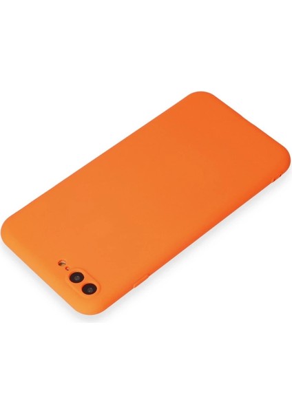 Buğz Iphone 7 Plus Kılıf First Silikon - Turuncu modelleri