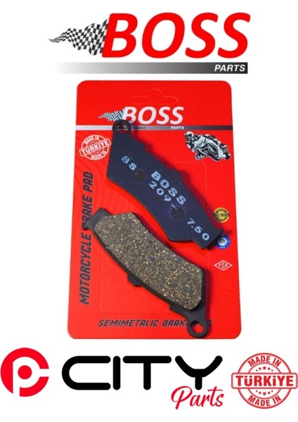 Cf Moto 400 Nk 2020-2024 Ön Fren Balatası Boss Sinterli CT1109