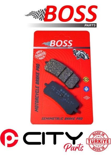 Cf Moto Nk 250 2012-2023 Ön Fren Balatası Boss Sinterli CT1299