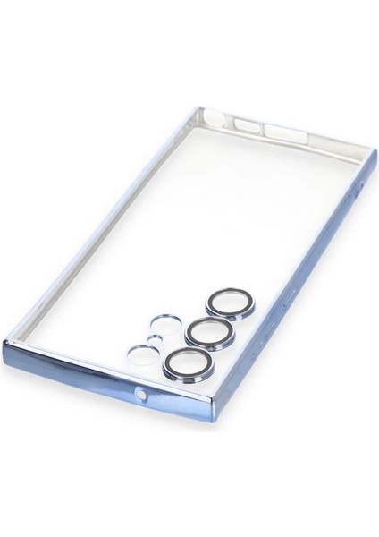 Buğz Samsung Galaxy S24 Ultra Kılıf Razer Lensli Silikon - Gold fırsatları