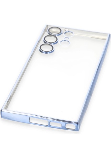 Buğz Samsung Galaxy S24 Ultra Kılıf Razer Lensli Silikon - Gold indirimleri