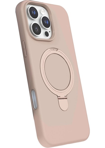 Buğz Apple Iphone 16 Pro Max Regal Magsafe Standlı Kapak - Çöl Titanyum fiyatları