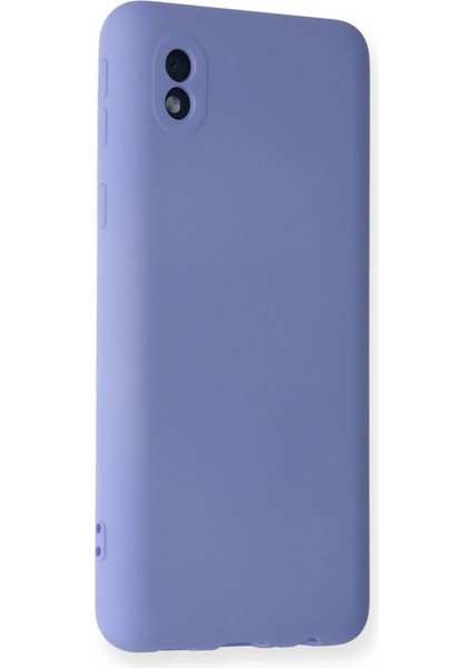 Buğz Samsung Galaxy A01 Core Kılıf Nano Içi Kadife Silikon - Lila fiyatları