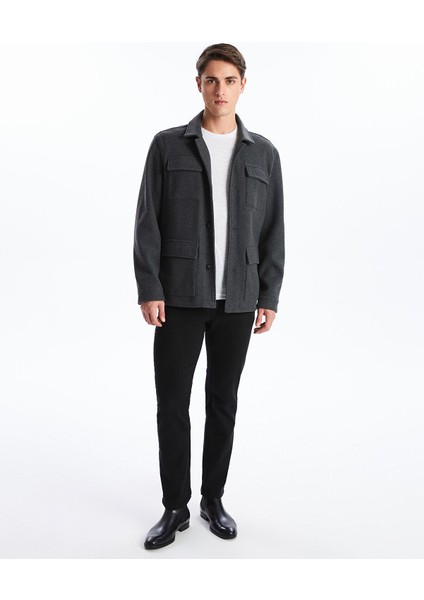 Yeni Sezon Standart Kalıp Gömlek Yaka Erkek Kaşe Mont fiyatları