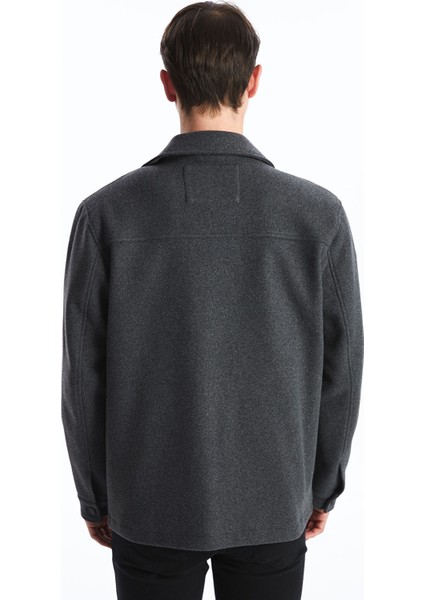 Yeni Sezon Standart Kalıp Gömlek Yaka Erkek Kaşe Mont indirimleri