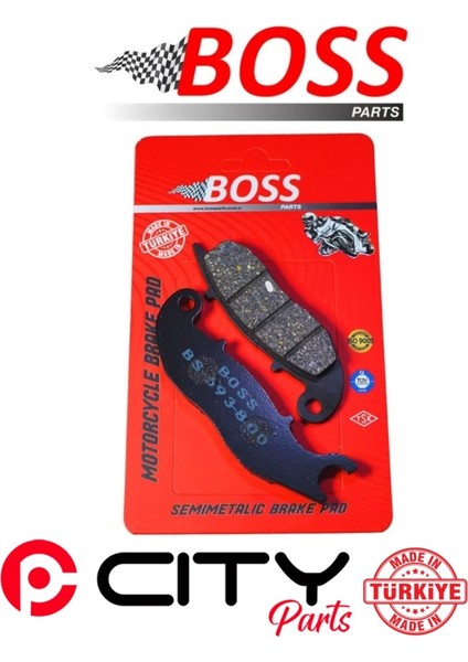 Honda Cbr 125 R 2013-2020 Ön Fren Balatası Boss Sinterli CT1122