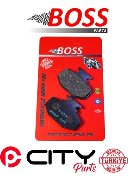 Rks Grace 200 2020-2024 Ön Fren Balatası Boss Sinterli CT1269 fiyatları