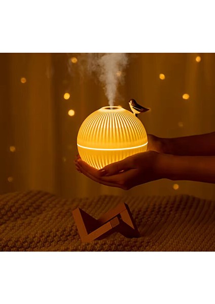 🕊️ Şık Kuş Tasarımlı Ultrasonik Hava Nemlendirici & Aromaterapi Difüzörü – LED Gece Lambalı modelleri