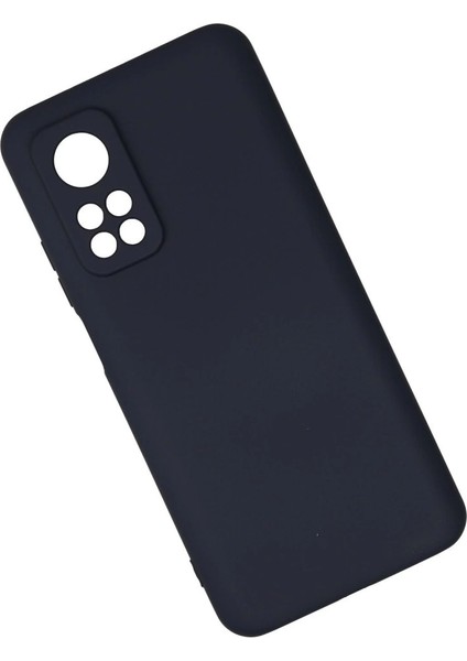 Buğz Xiaomi Mi 10T Kılıf Nano Içi Kadife Silikon - Lacivert modelleri