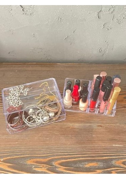 Çekmeceli Çok Renkli Piramit Kozmetik Düzenleyici Organizer 1155328 fiyatları