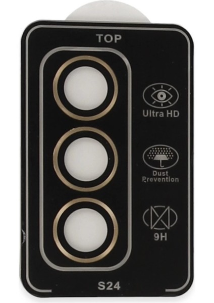 Buğz Joko Samsung Galaxy S24 Pvd Metal Kamera Lens - Gold fiyatları