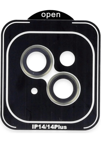 Buğz Joko Iphone 14 Pvd Metal Kamera Lens - Yeşil