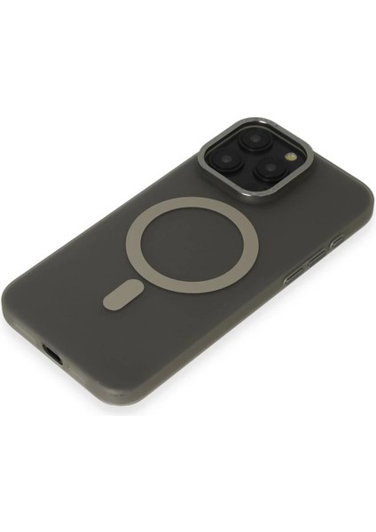 Buğz Iphone 15 Pro Max Kılıf Lodos Magneticsafe Mat Kapak - Titan Gri fırsatları
