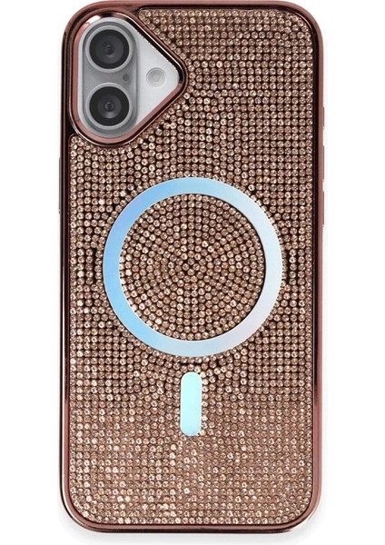 Buğz Joko Iphone 16 Plus Kılıf Helen Magsafe Kapak - Pembe