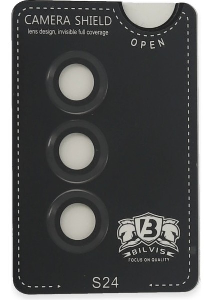 Buğz Samsung Galaxy S24 Bilvis Titan Kamera Lens - Siyah fiyatları