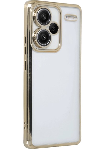 Buğz Xiaomi Redmi Note 13 Pro Plus Kılıf Razer Lensli Silikon - Gold fiyatları