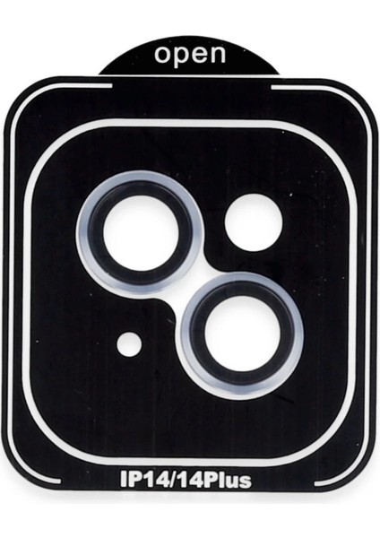 Buğz Joko Iphone 14 Pvd Metal Kamera Lens - Mavi