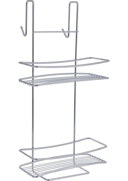 Gri Duşakabin Şampuanlık, Şık ve Kullanışlı Banyo Aksesuarı fırsatları