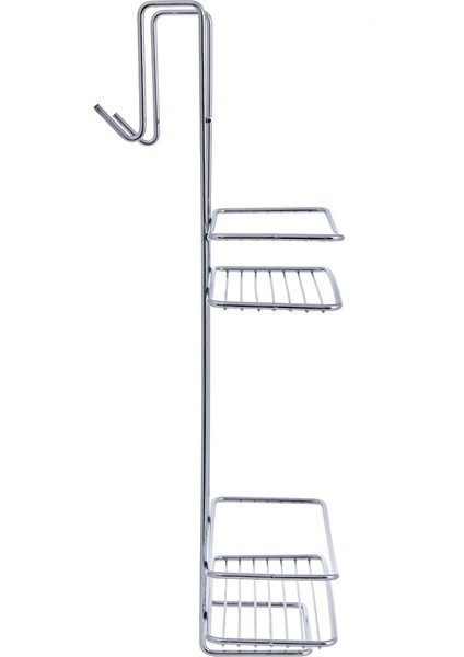 Gri Duşakabin Şampuanlık, Şık ve Kullanışlı Banyo Aksesuarı indirimleri