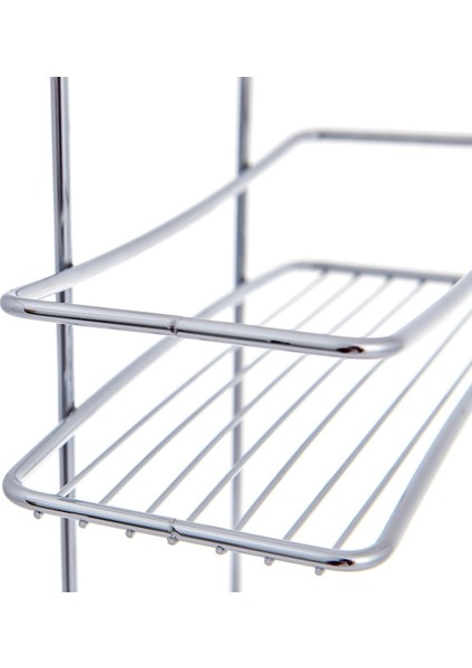 Gri Duşakabin Şampuanlık, Şık ve Kullanışlı Banyo Aksesuarı