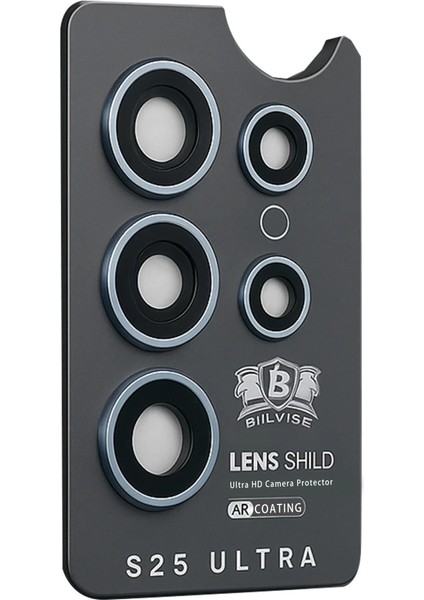 Buğz Samsung Galaxy S25 Ultra Bilvis Titan Kamera Lens - Lacivert