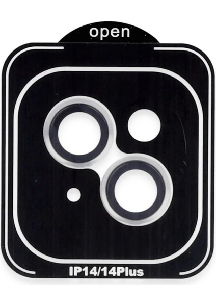 Buğz Joko Iphone 14 Pvd Metal Kamera Lens - Gümüş