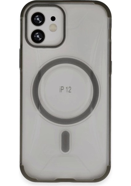 Buğz Joko Iphone 12 Hilton Magsafe Kapak - Titan Gri
