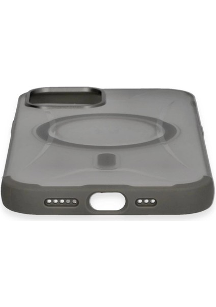 Buğz Joko Iphone 12 Hilton Magsafe Kapak - Titan Gri modelleri