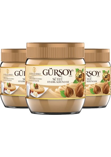 Sütlü Fındık Kreması 400 G (3'lü Paket) fiyatları