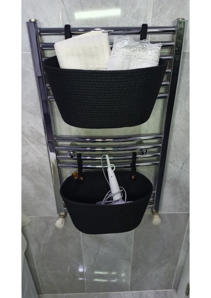 Banyo Havlupan Sepet Düzenleyici Organizer YÜKSEKLİK 18CM GENİŞLİK 20CM 36CM
