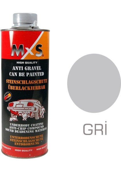 Pütür Boyanabilir Alt Kaplama Gri 1 kg