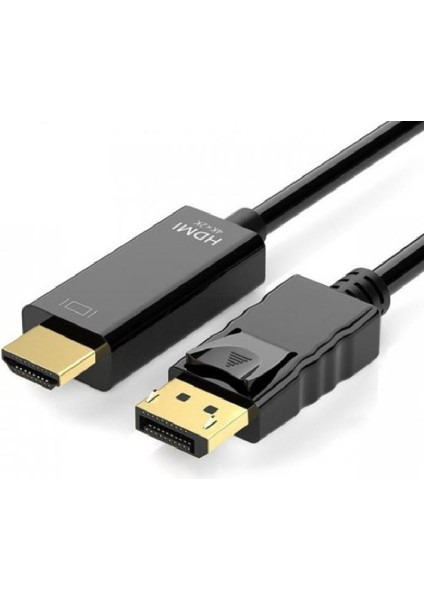 4K60Hz 1.8mt Dp To HDMI Kablosu