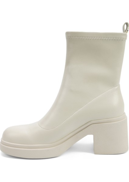 Inci Incı Nayla 5pr Bej Kadın Topuklu Bot modelleri