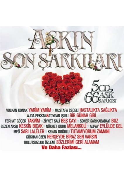 Dikkat CD Various – Aşkın Son Şarkıları (66 Aşk Şarkısı) Dikkat CD