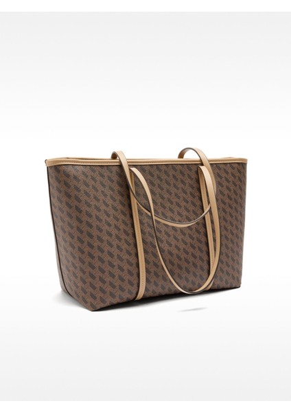 Desenli Çıkabilir Küçük Çantalı Shopper Çanta fiyatları