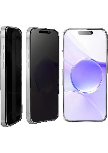 Apple iPhone 11 Bilvis 5in1 5d Magic Hayalet Cam Ekran Koruyucu - Siyah modelleri