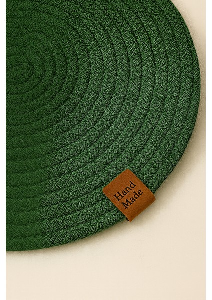 6'lı Jut Supla Amerikan Servis Takımı – %100 Pamuk, El Yapımı, Kaymaz Yuvarlak Tabak Altlığı fiyatları