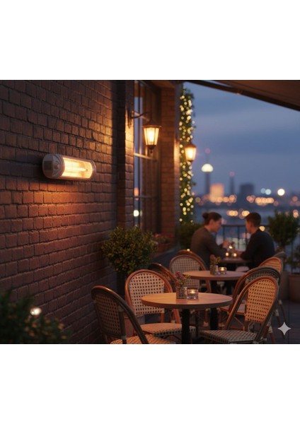 Ecotec 2500 W Infrared Isıtıcı Duvara Monte Aparatları Yanında Hediye fiyatları