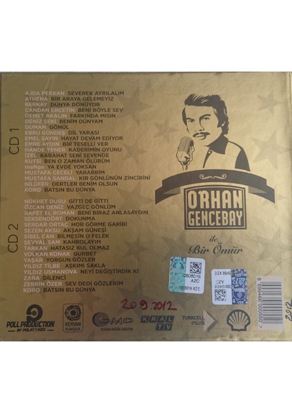 Dikkat CD Various – Orhan Gencebay Ile Bir Ömür Dikkat CD fiyatları