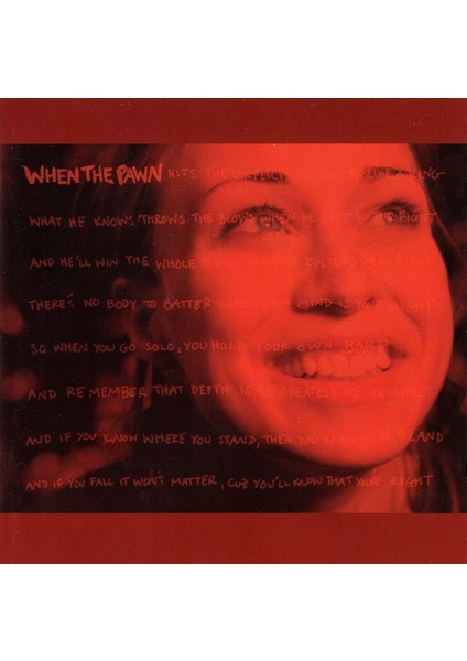Dikkat CD Fiona Apple – When The Pawn Dikkat CD