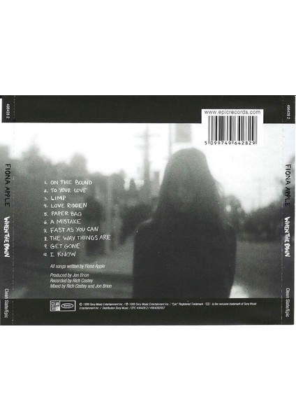 Dikkat CD Fiona Apple – When The Pawn Dikkat CD fiyatları